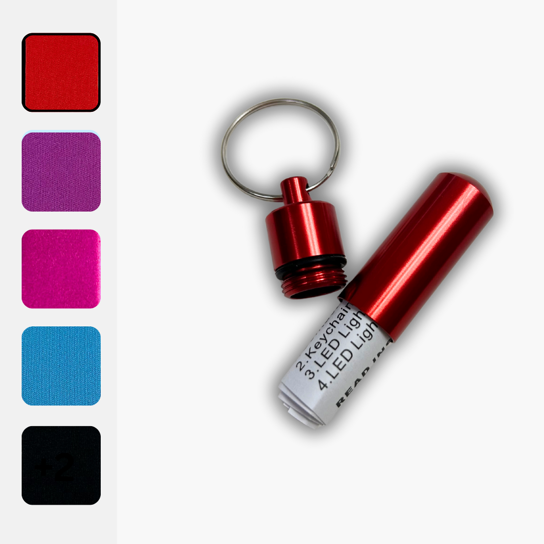 Keyring pill holder discount
