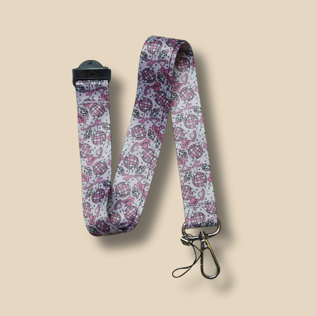 Satin Lanyard With Plastic Breakaway clip