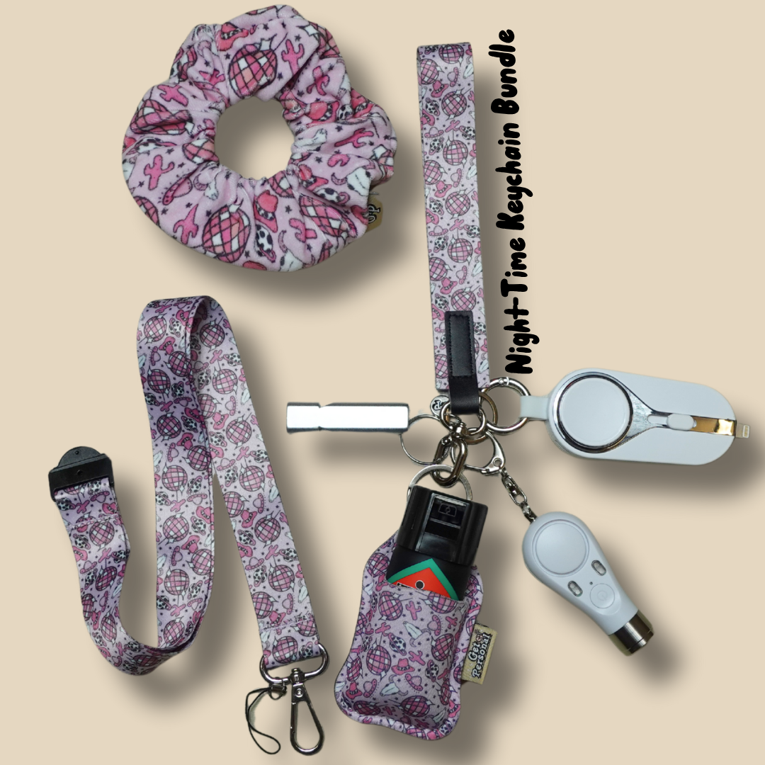 Saddle Safe Night-Time Bundle UK Legal Safety Keychain Kits