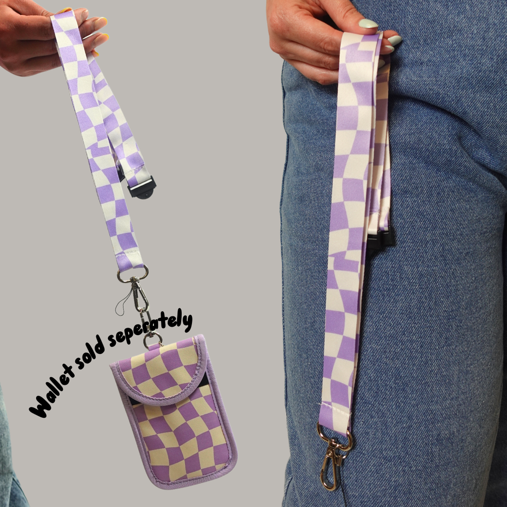 Satin Lanyard With Plastic Breakaway clip