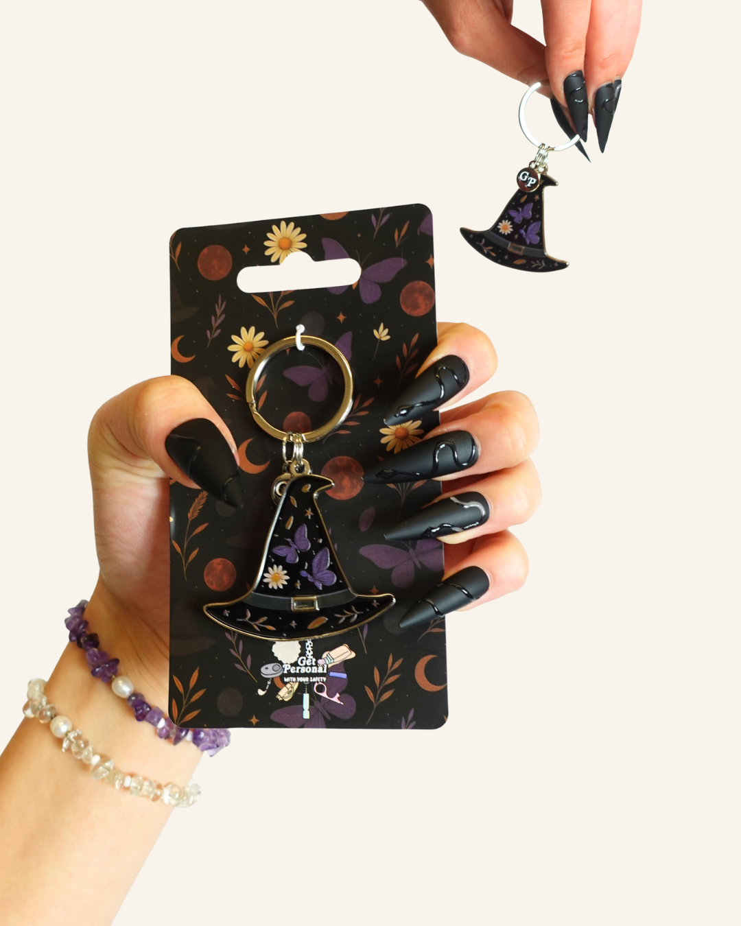 Limited Edition Midnight Spell Keyring
