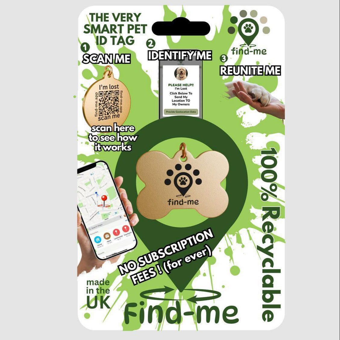 QR Code Pet Tags Lifetime Access