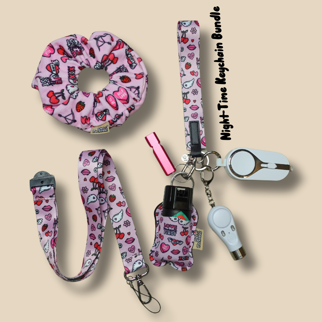 Self-Love club Night-Time Bundle UK Legal Safety Keychain Kits