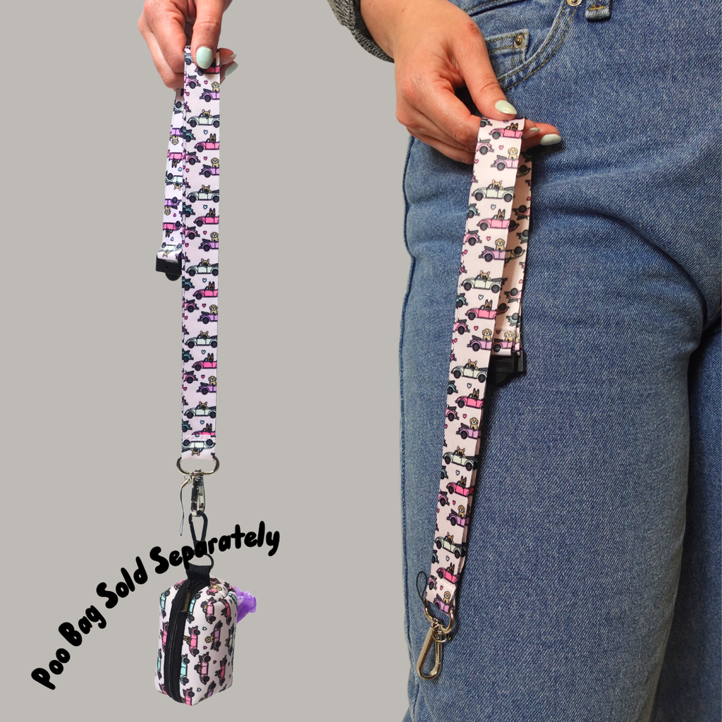 Satin Lanyard With Plastic Breakaway clip