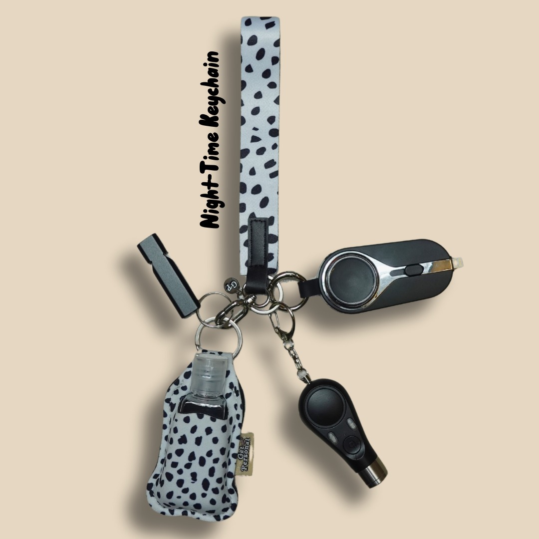 Dalmation Night-Time Children's UK Legal Safety Keychain Kits