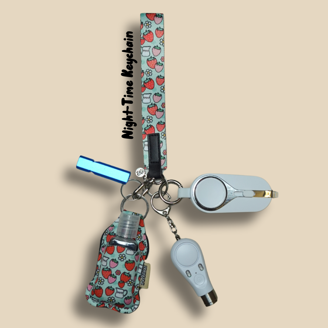 Strawberry Dream Night-Time Children's UK Legal Safety Keychain Kits