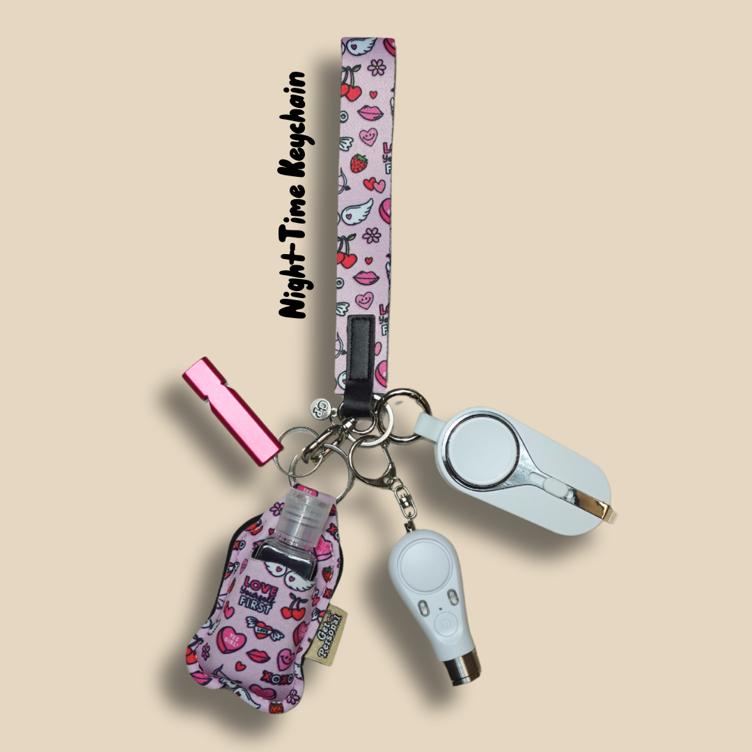 Self-love Club Night-Time Children's UK Legal Safety Keychain Kits