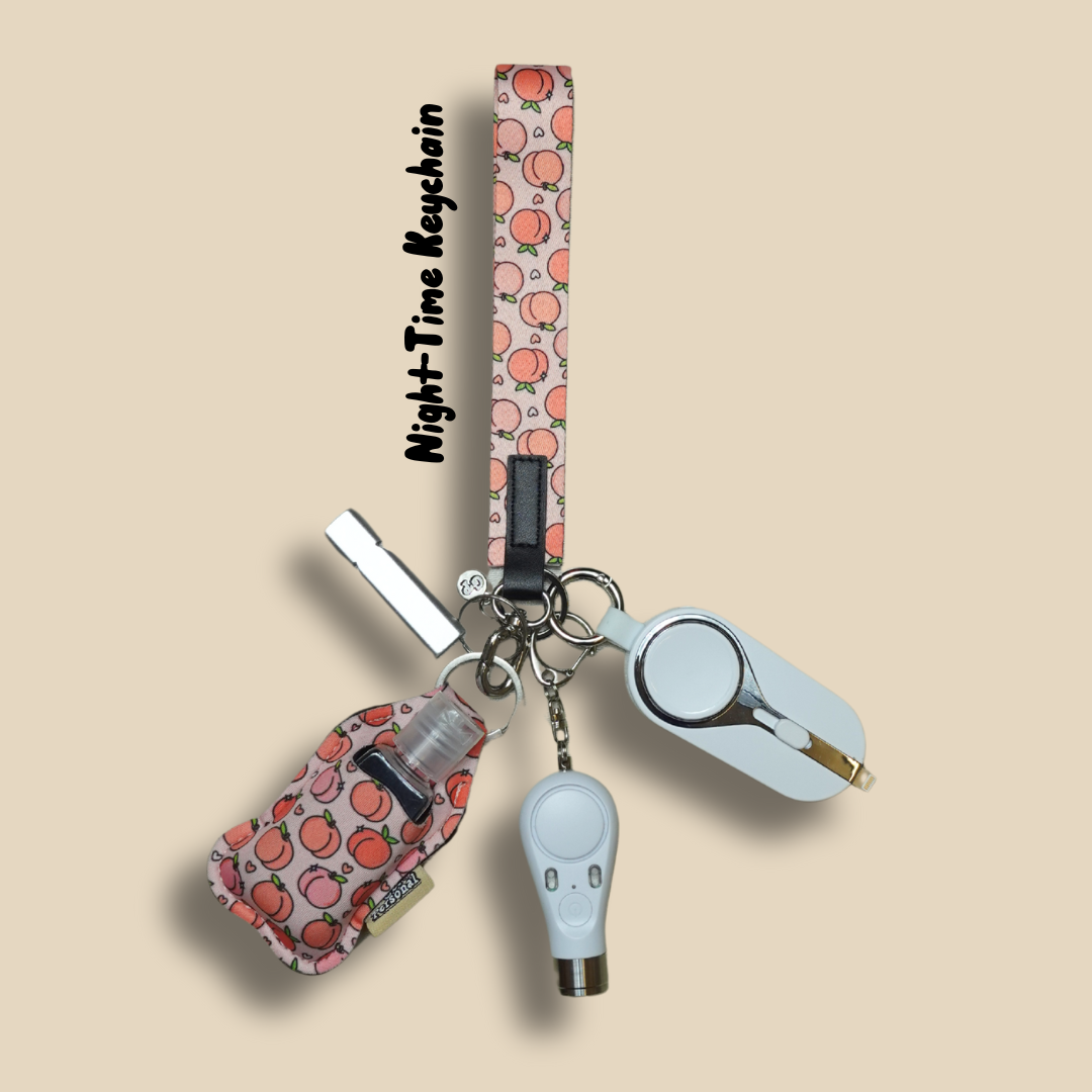 Peachy Perfect Night-Time Children's UK Legal Safety Keychain Kits