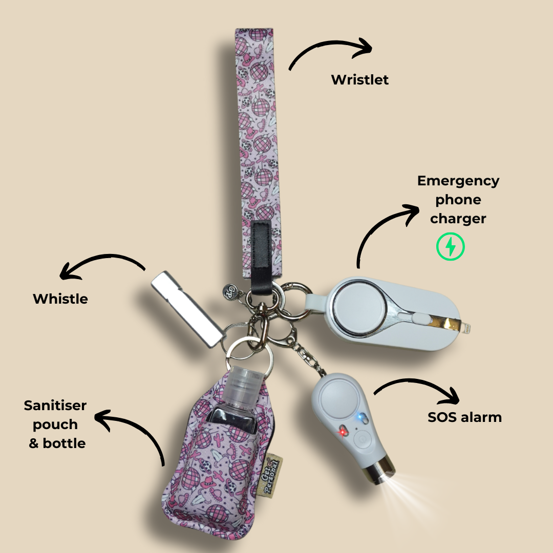 Saddle Safe Night-Time Children's UK Legal Safety Keychain Kits