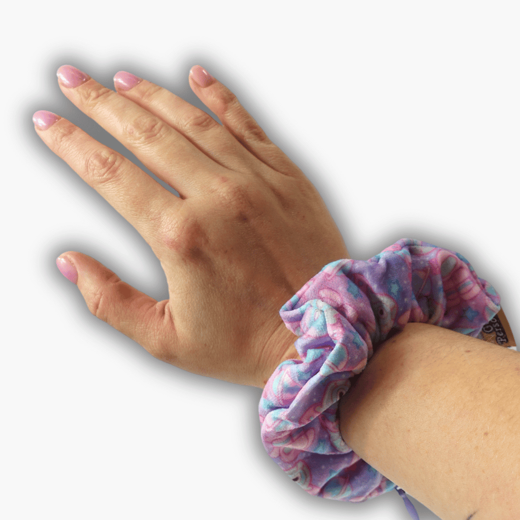 Galaxy Guard Safety Zip Scrunchie
