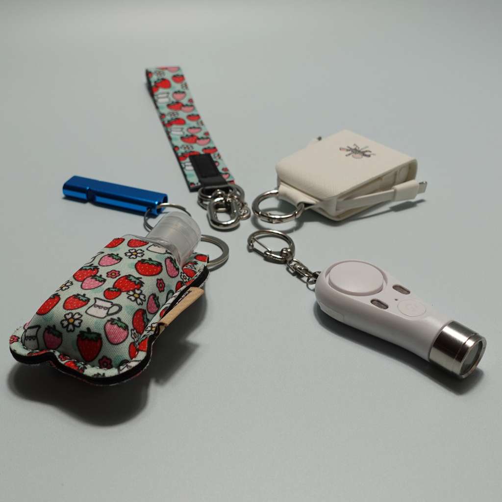 Night-Time Safety Keychain Set | Personal Safety Essentials for Everyday Protection