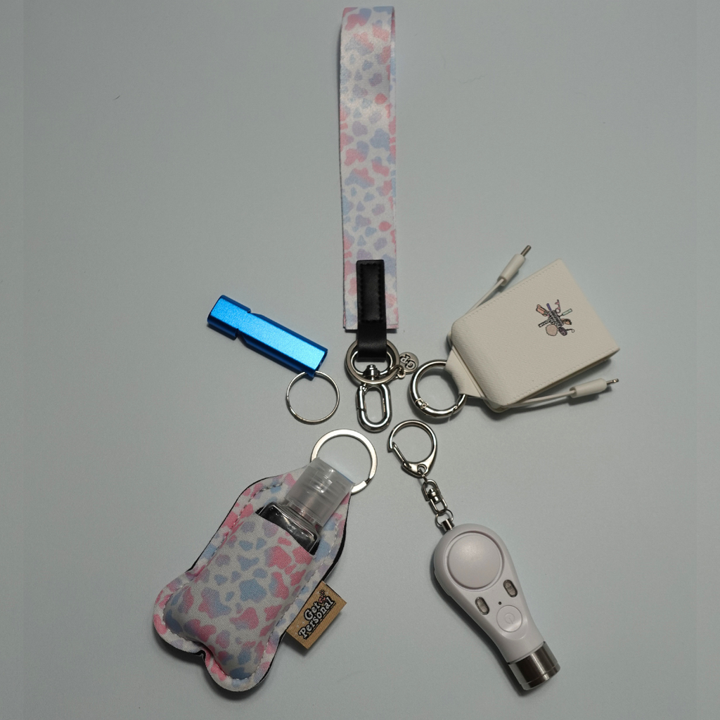 Night-Time Safety Keychain Set | Personal Safety Essentials for Everyday Protection