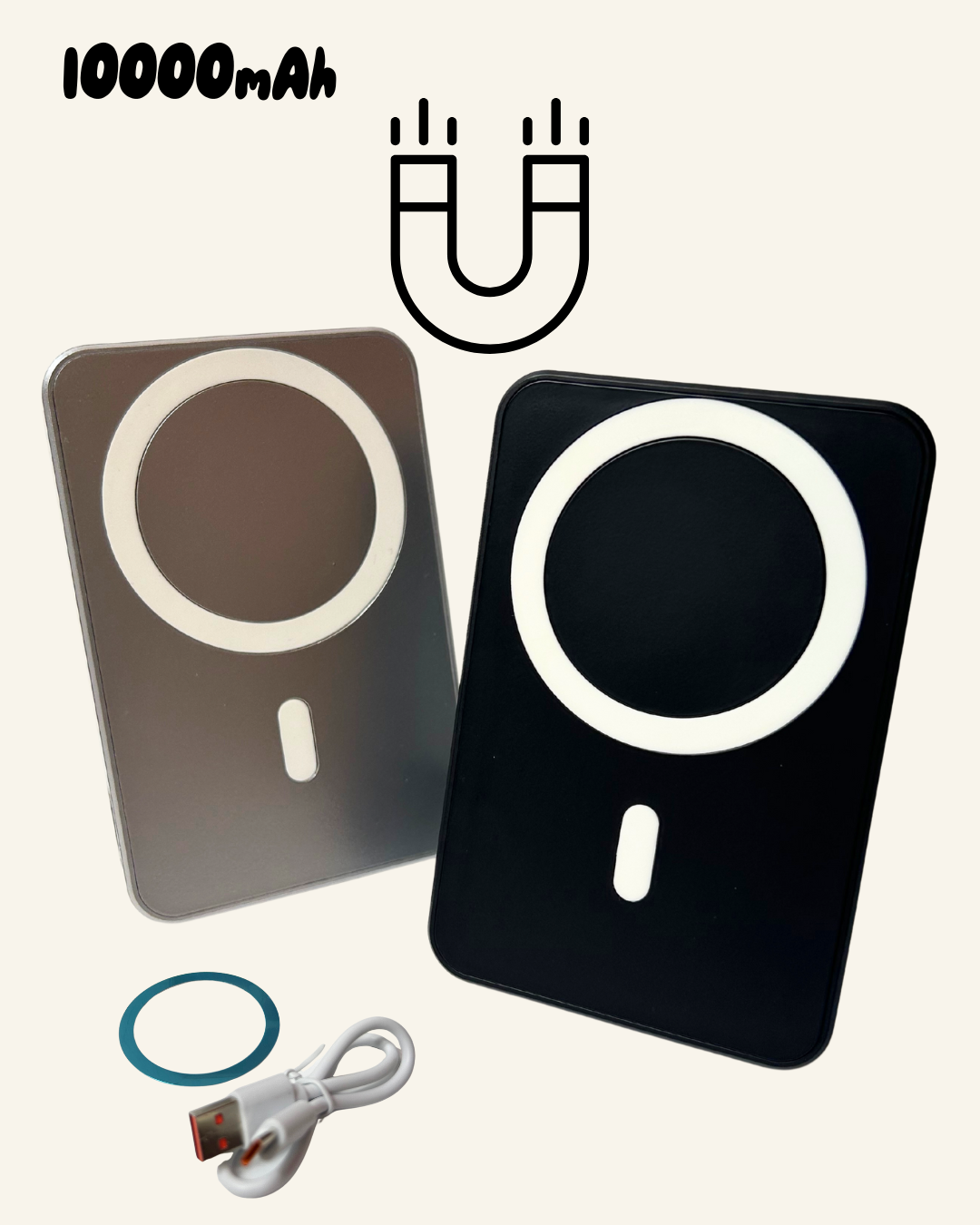 Magnetic Power bank 10,000Mah
