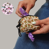 Cotton Zip Pet Poo Bag Holder with Clip