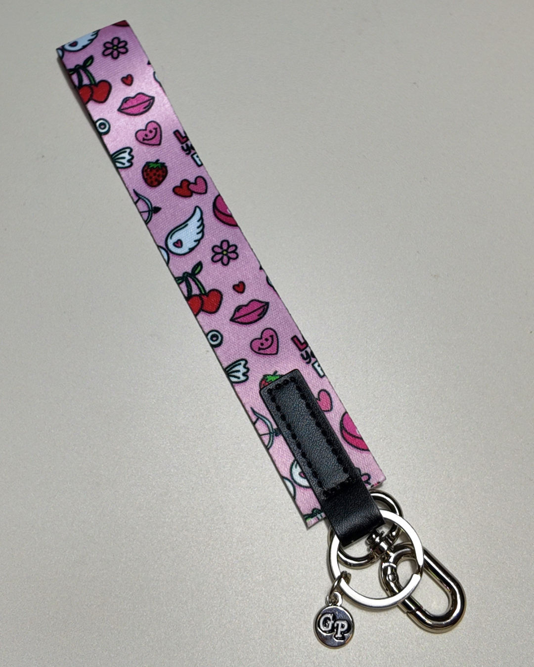 Satin Wristlet Keychain | Double Hook Wrist Strap for Keys &amp; Accessories