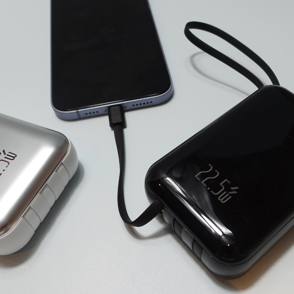 10,000mAh Power Bank | Fast-Charging Phone Charger with Torch &amp; Built-In USB Port