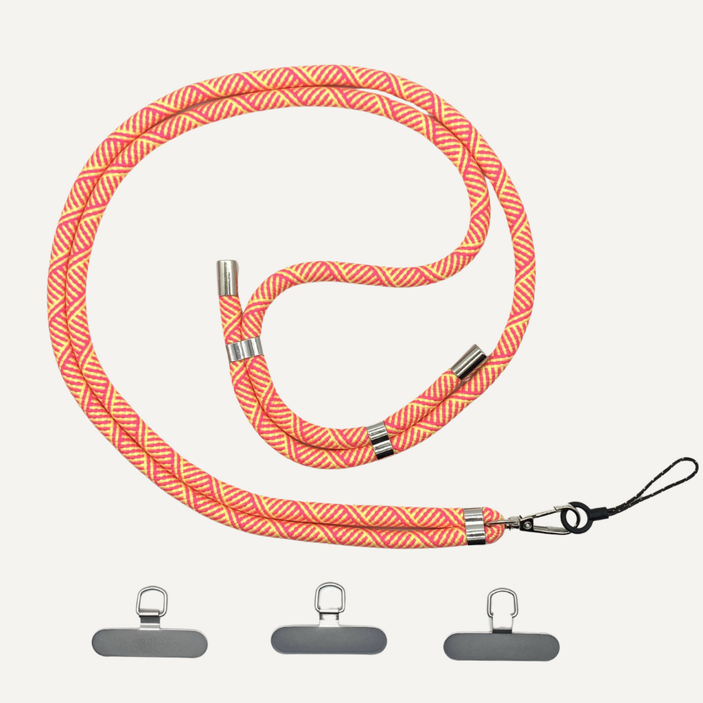 Adjustable 8mm Anti-theft mobile Lanyard Extra thick