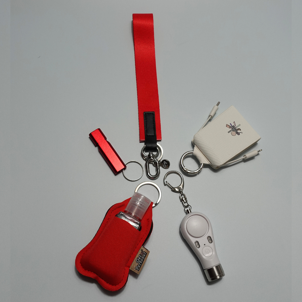 Night-Time Safety Keychain Set | Personal Safety Essentials for Everyday Protection