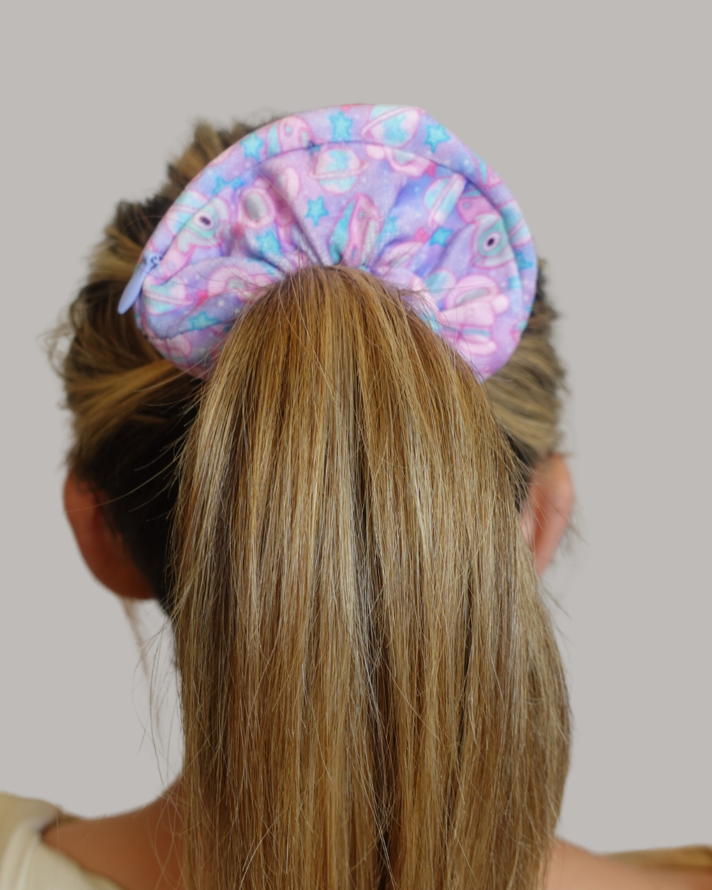 Galaxy Guard Safety Zip Scrunchie