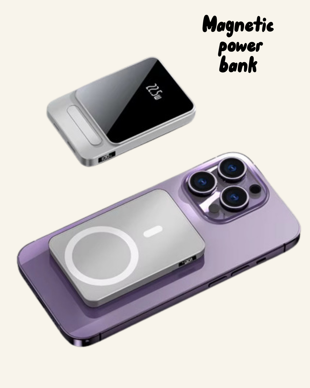 Magnetic Power bank 10,000Mah