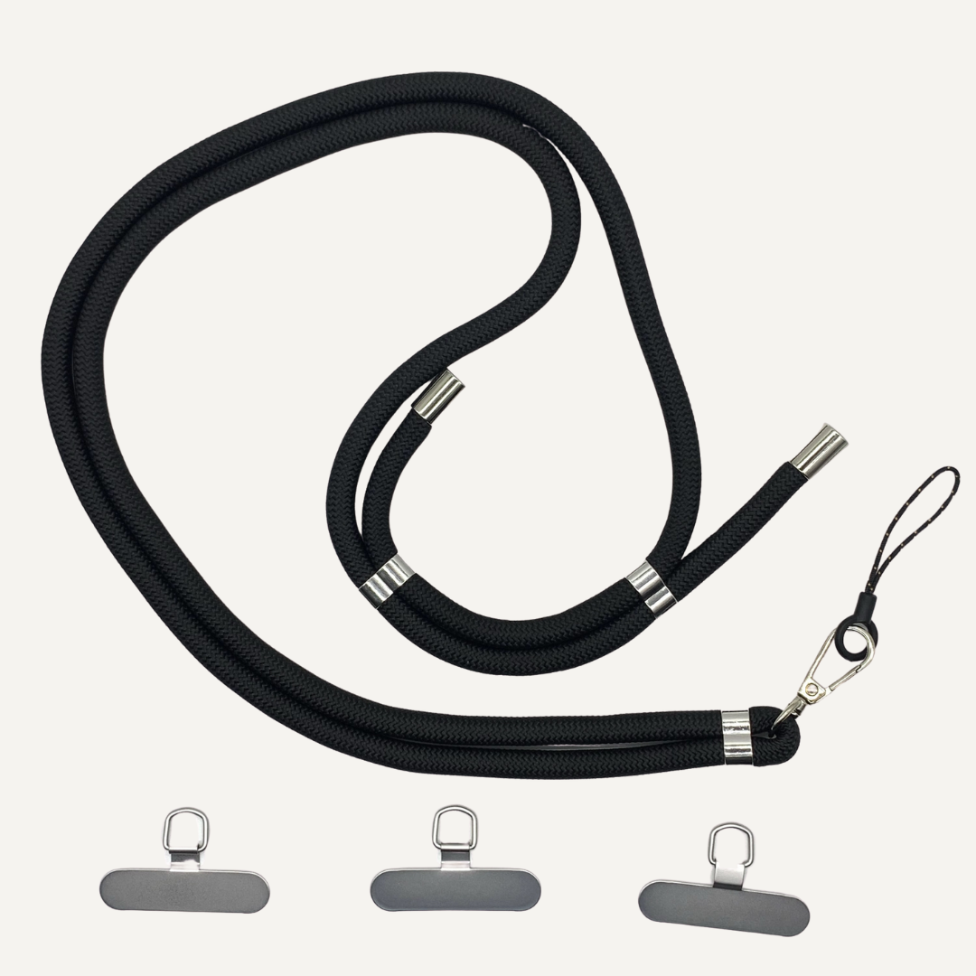 Adjustable 8mm Anti-theft mobile Lanyard Extra thick