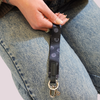Satin Wristlet Keychain | Double Hook Wrist Strap for Keys &amp; Accessories