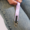 Satin Wristlet Keychain | Double Hook Wrist Strap for Keys &amp; Accessories