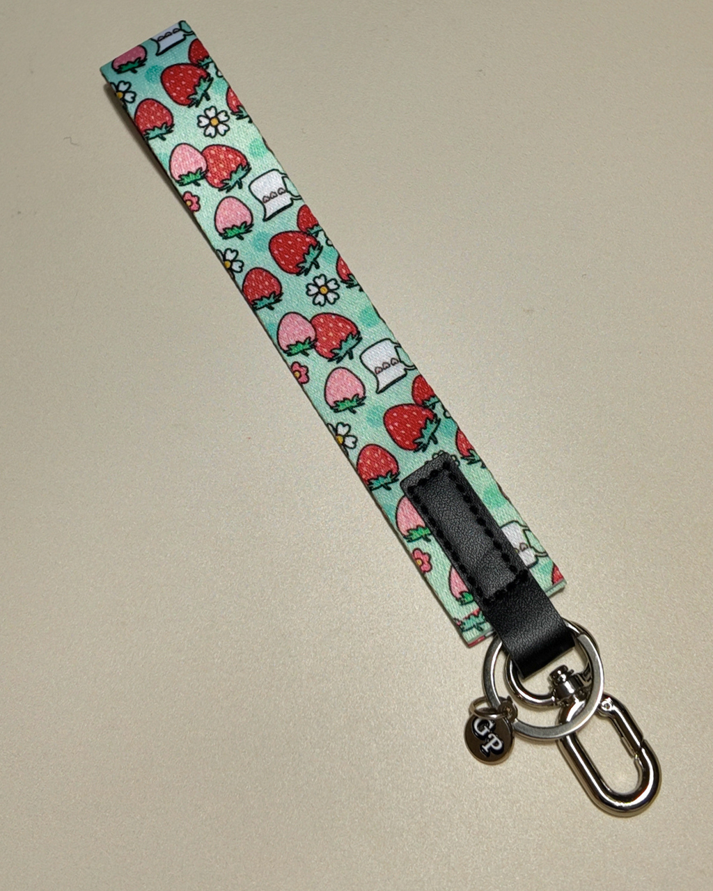 Satin Wristlet Keychain | Double Hook Wrist Strap for Keys &amp; Accessories