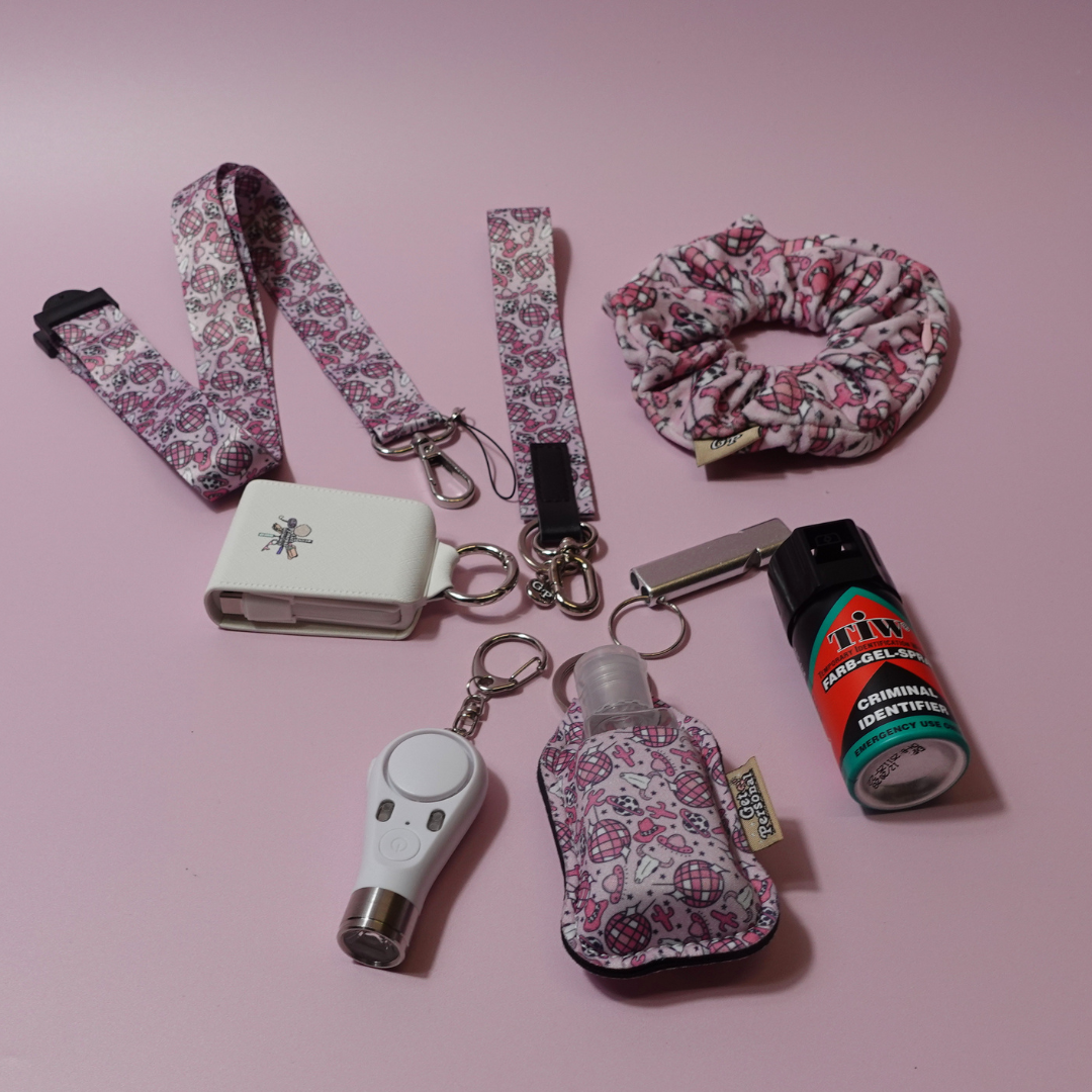 Night-Time Adults 16+ Safety Keychain Bundle | Personal Safety Essentials (Worth £74.92)