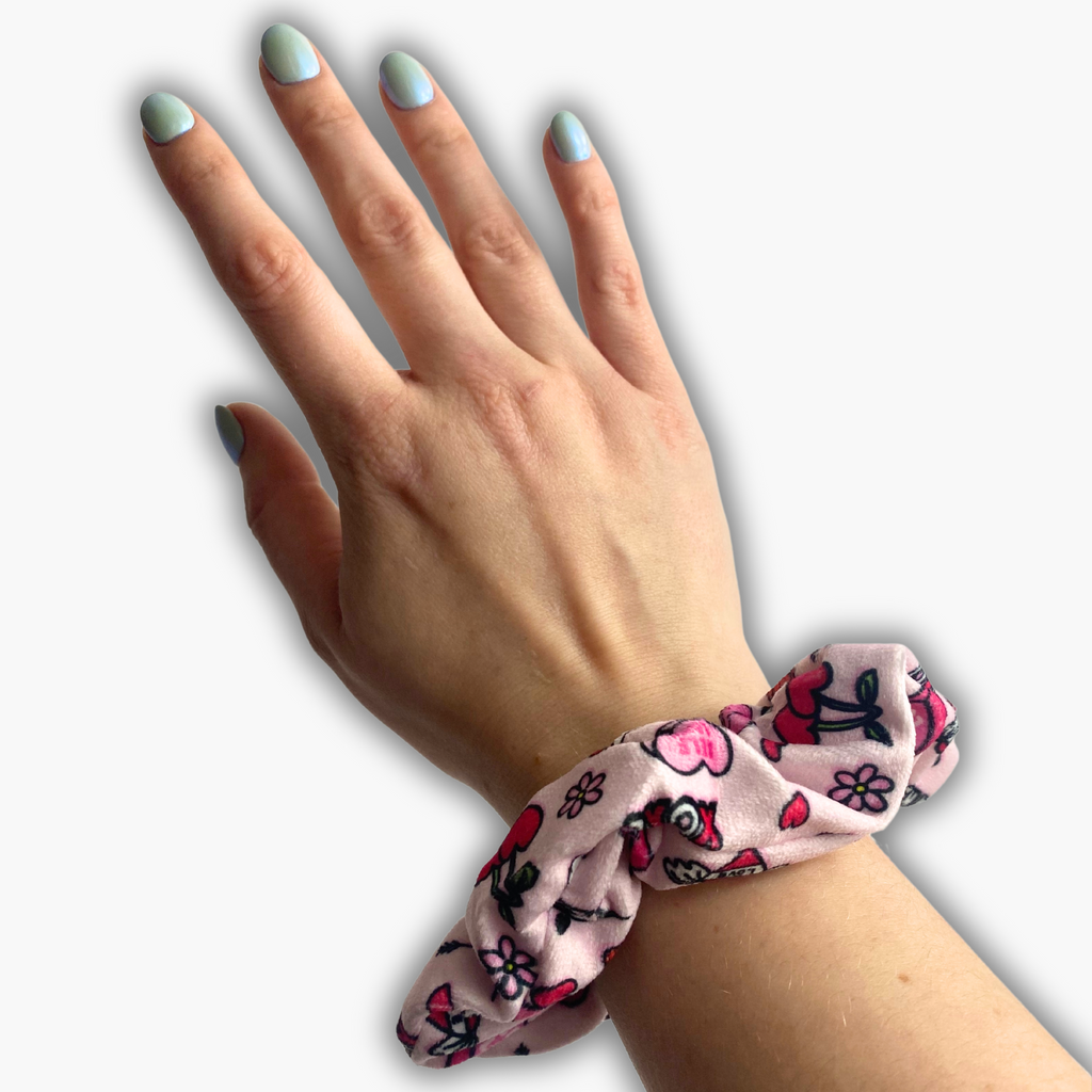 Self Love Club Zip Safety Scrunchie