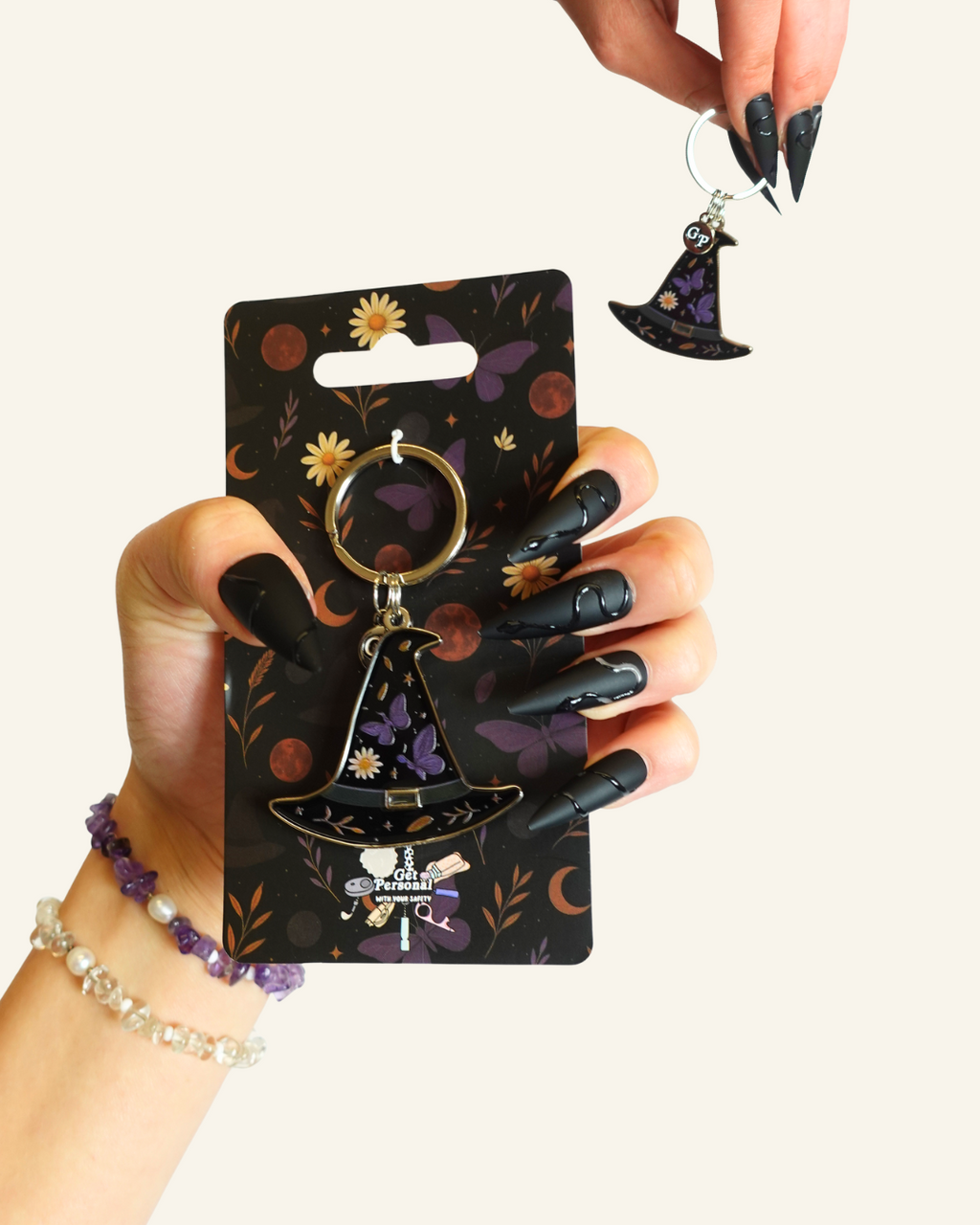 Limited Edition Midnight Spell Keyring