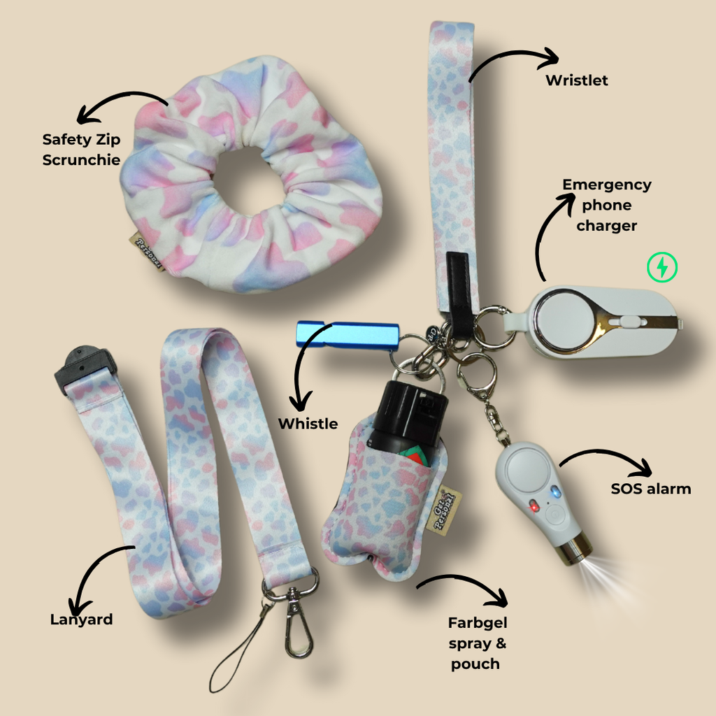 Multi-Moo Night-Time Bundle UK Legal Safety Keychain Kits