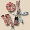 Peachy Perfect Night-Time Safety Keychain Set Bundle | Personal Safety Essentials (Worth £66.93)