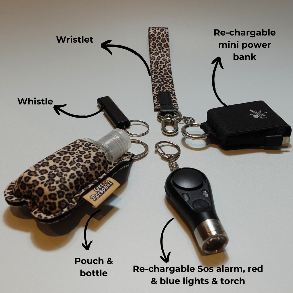 Night-Time Safety Keychain Set | Personal Safety Essentials for Everyday Protection