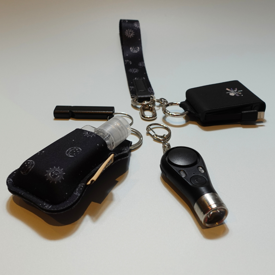 Night-Time Safety Keychain Set | Personal Safety Essentials for Everyday Protection