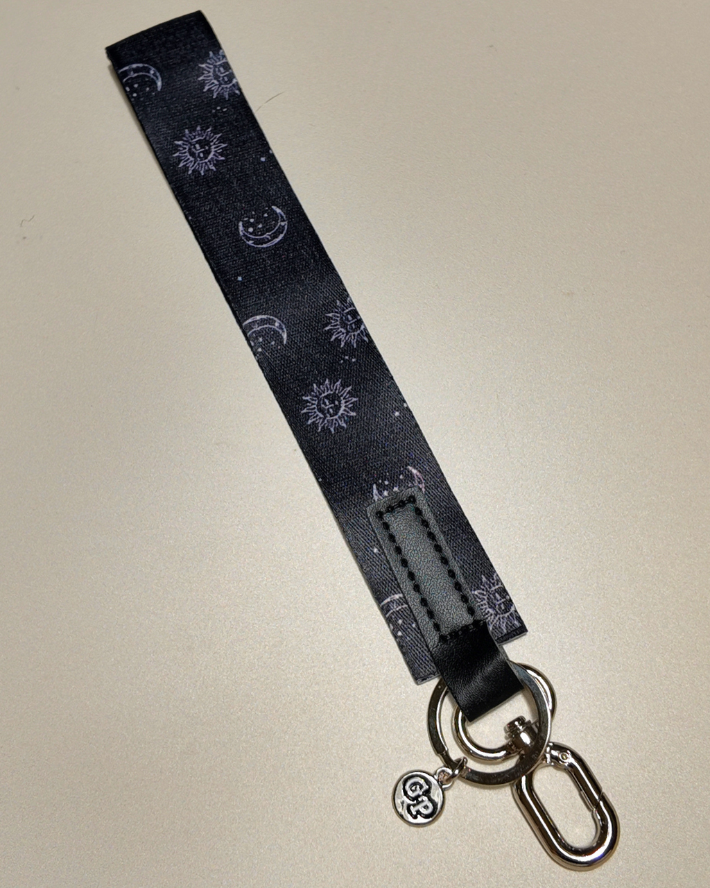 Satin Wristlet Keychain | Double Hook Wrist Strap for Keys &amp; Accessories