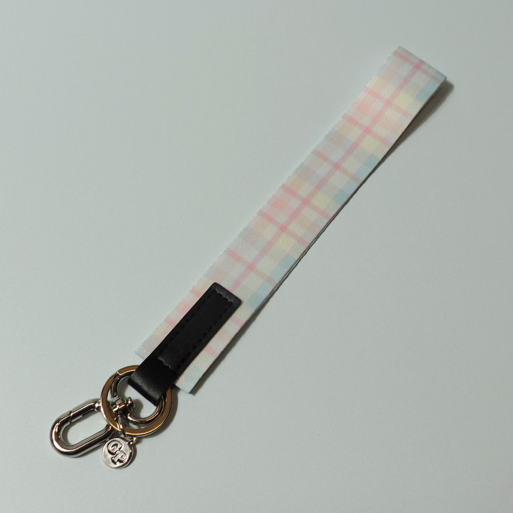Satin Wristlet Keychain | Double Hook Wrist Strap for Keys &amp; Accessories