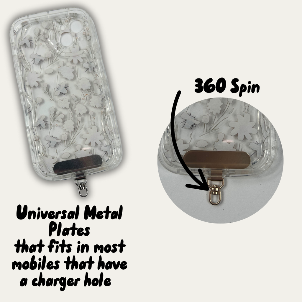 Universal pack of six - 360 Spin Durable Metal Attachment