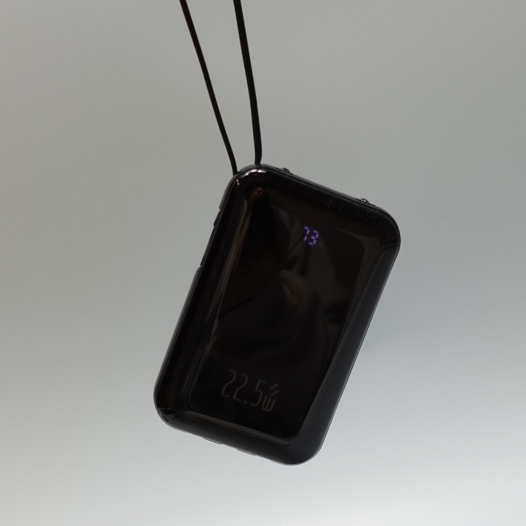 10,000mAh Power Bank | Fast-Charging Phone Charger with Torch &amp; Built-In USB Port