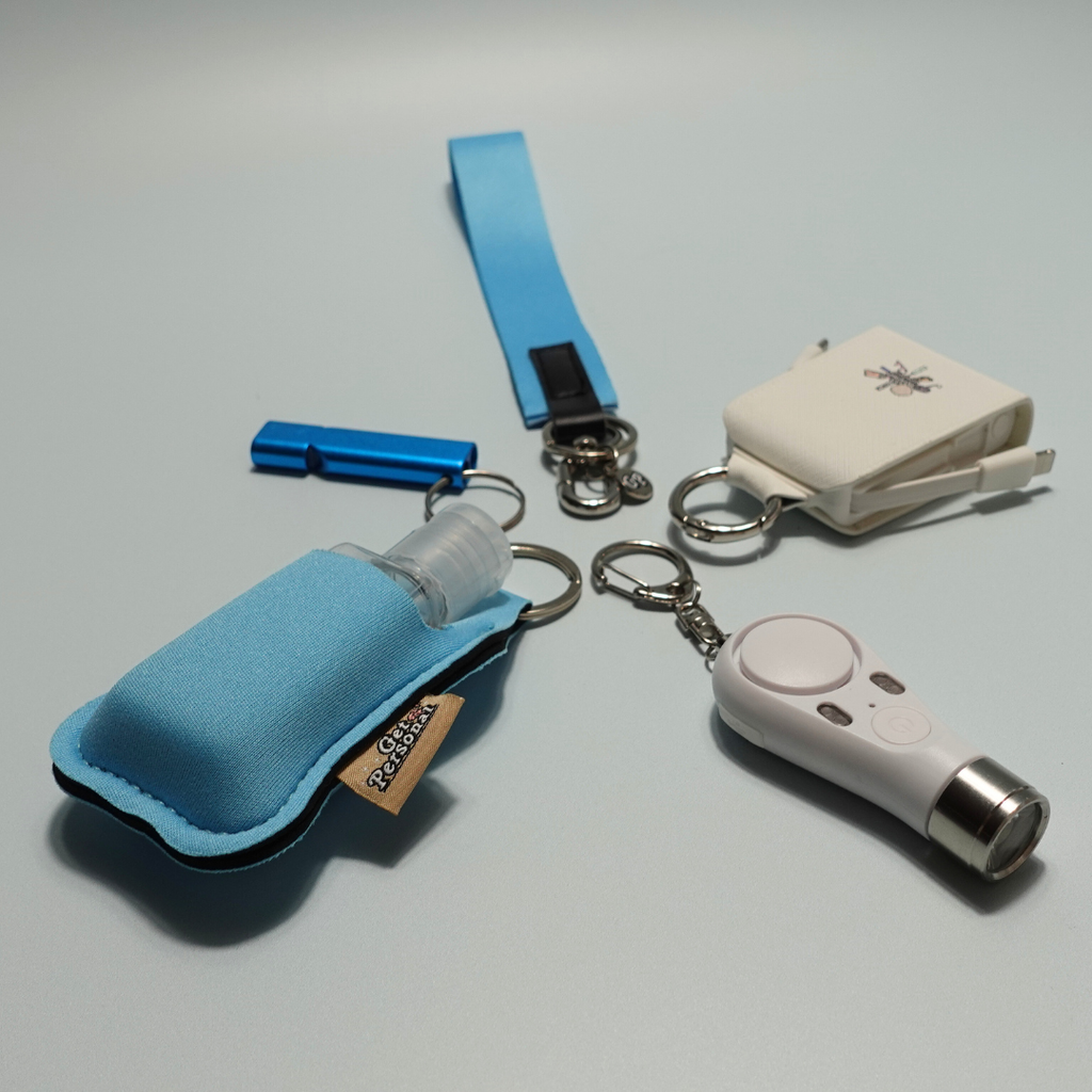 Night-Time Safety Keychain Set | Personal Safety Essentials for Everyday Protection
