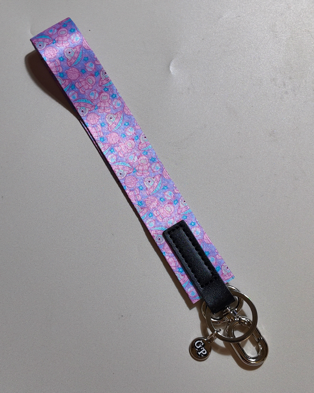 Satin Wristlet Keychain | Double Hook Wrist Strap for Keys &amp; Accessories
