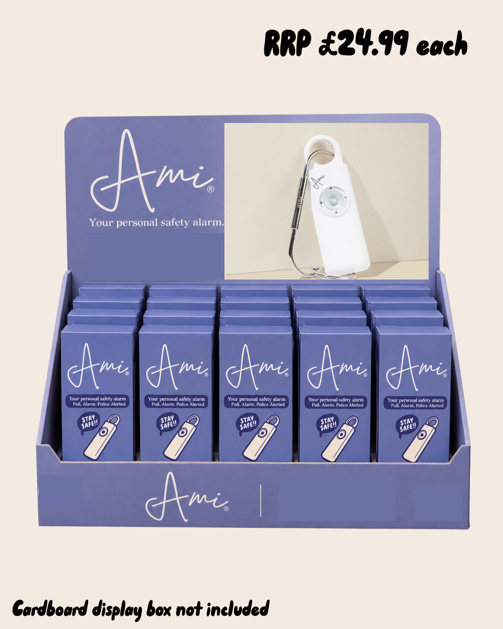 Wholesale pack of 22 - Police Alerted Panic Alarm UK