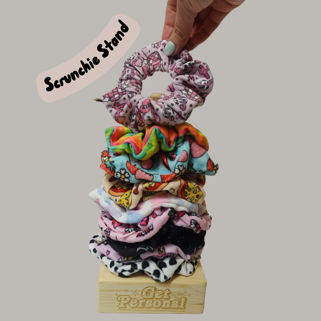 Get Personal Handmade Scrunchie Stand