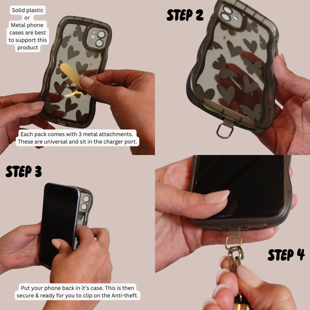 Adjustable 8mm Anti-theft mobile Lanyard Extra thick – Get Personal