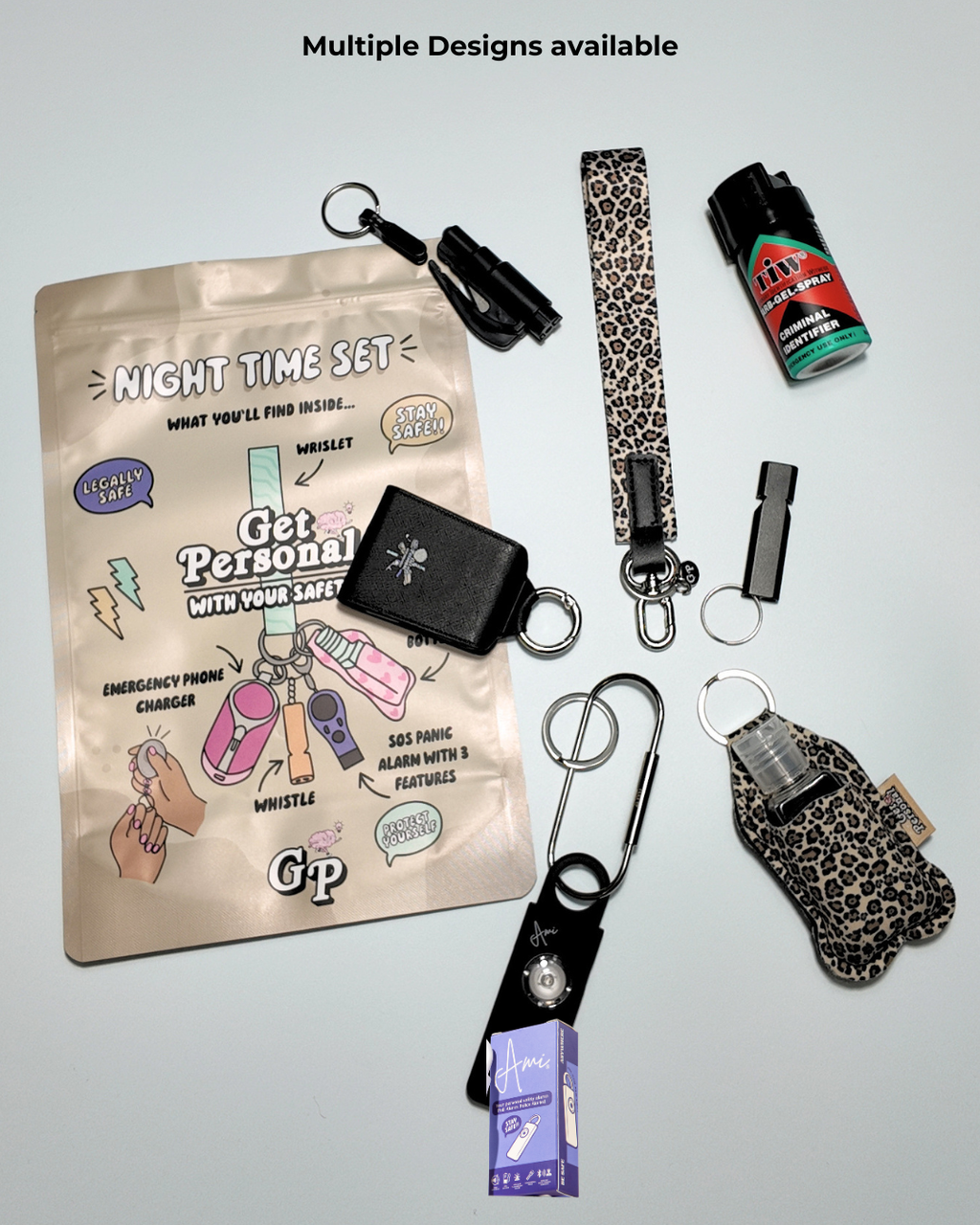 Night-Time Safety Keychain Bundle | Personal Safety Essentials for Everyday Protection