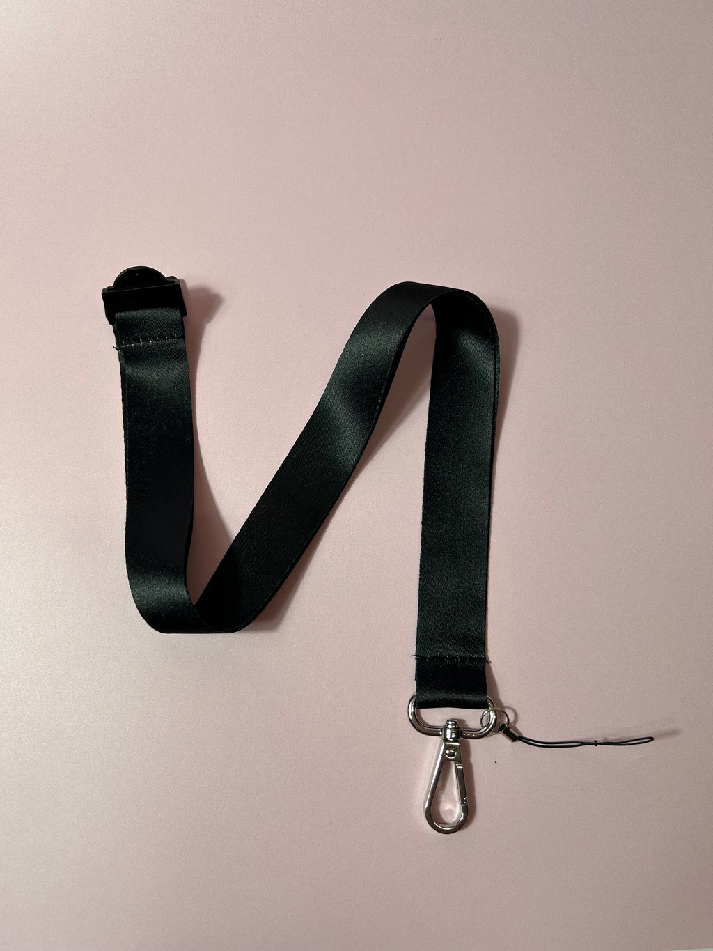 Satin Lanyard With Plastic Breakaway clip