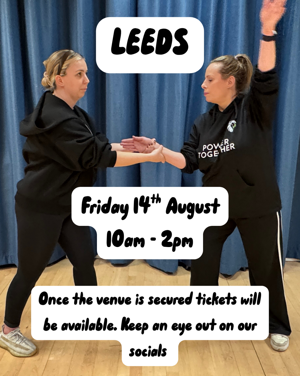 FREE Leeds Self Defence Class Friday 14th August 10am-2pm