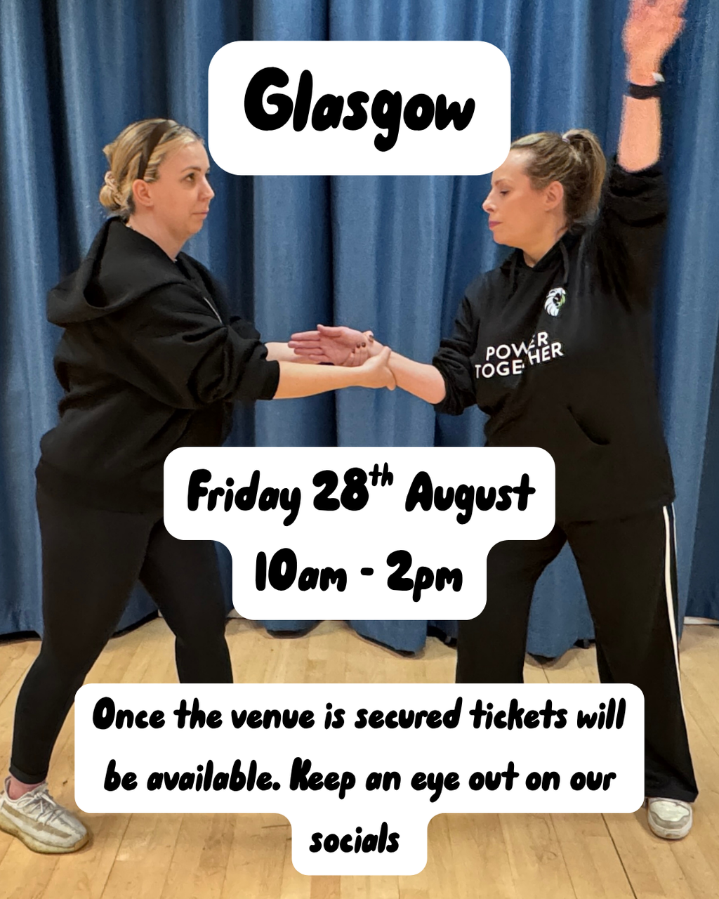 FREE Glasgow Self Defence Class Friday 28th August 10am-2pm