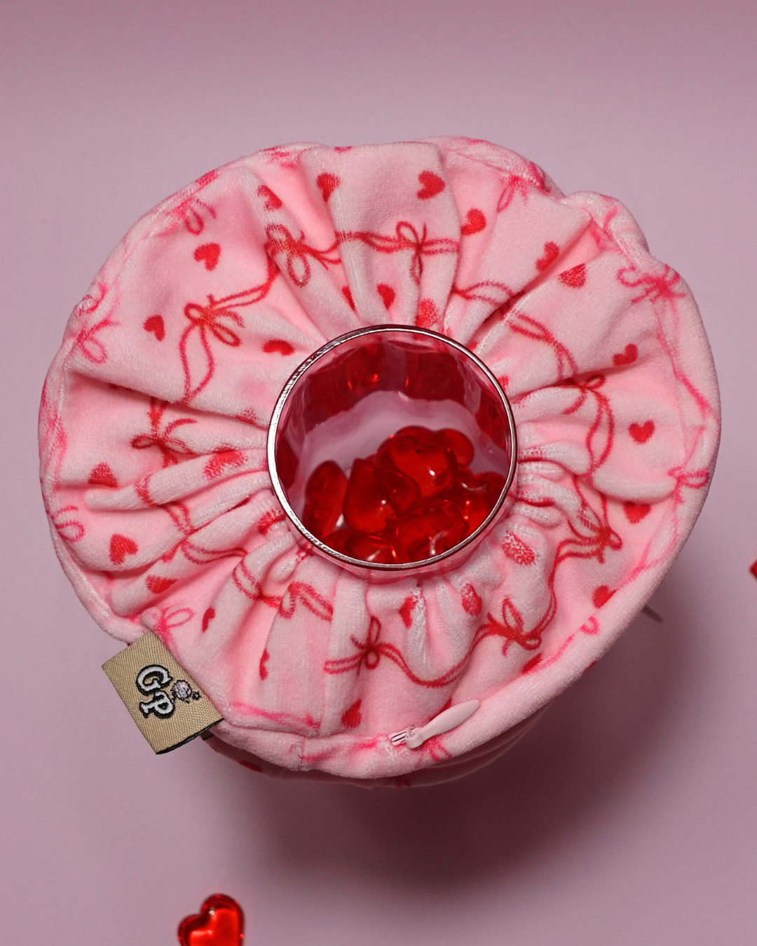 Pinky Promise Safety Zip Scrunchie