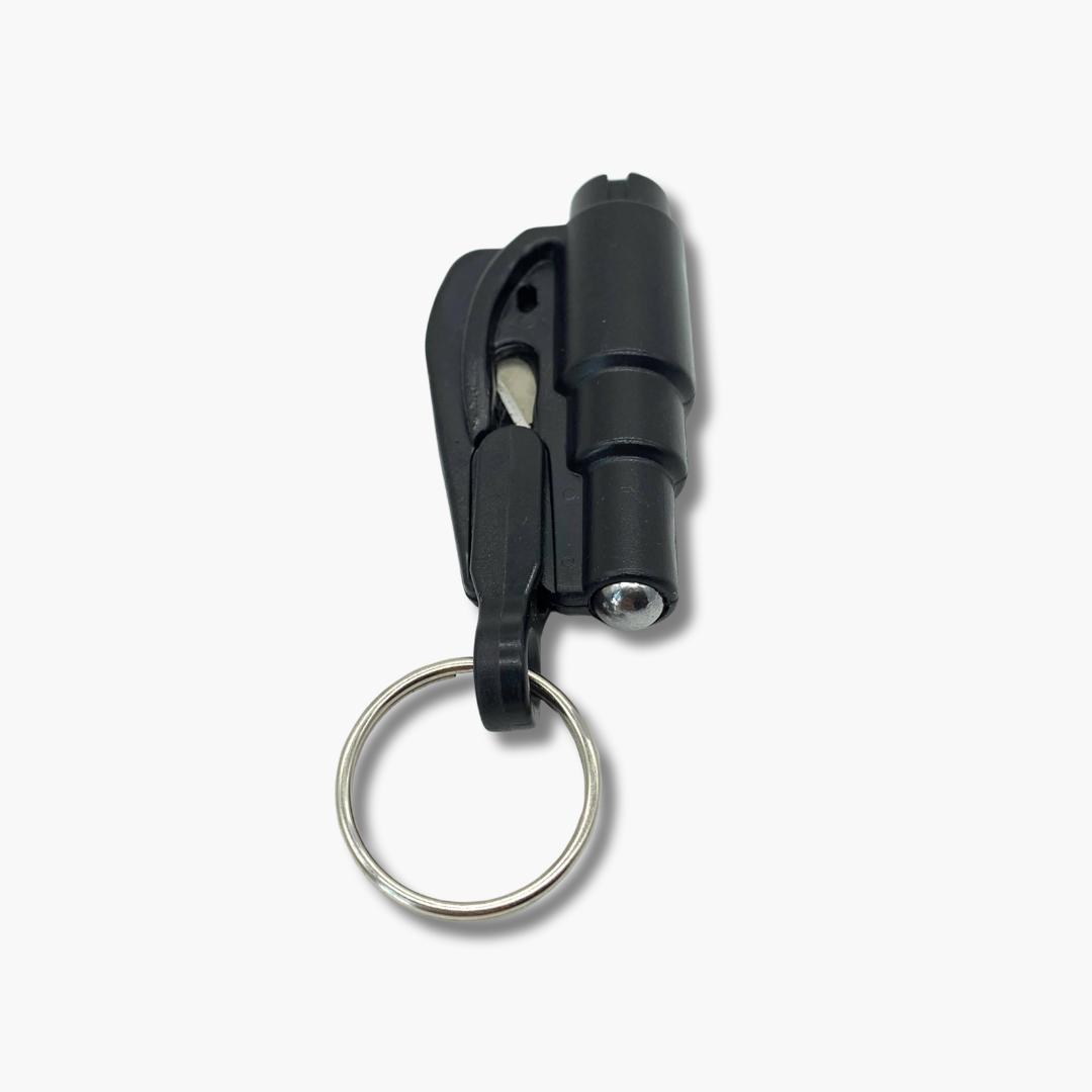 Re-usable Glass Breaker & seatbelt cutter Rescue Tool keyring